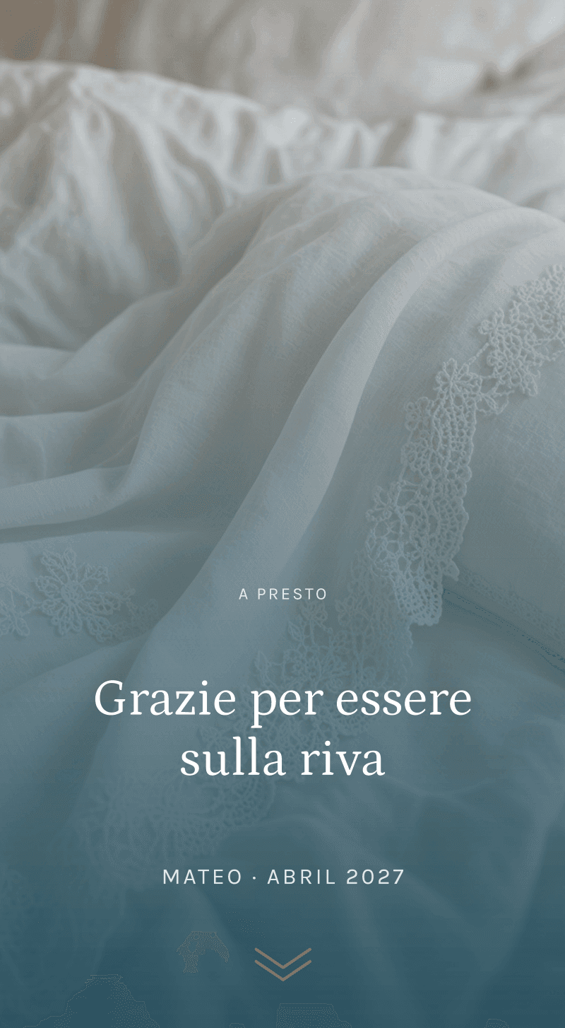 Battesimo — Cerchi d'Acqua — Grazie di essere con noi