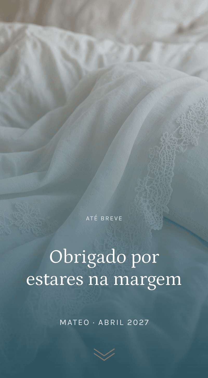 Batizado — Círculos de Água — Obrigado por vires