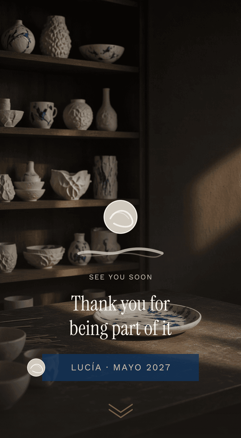 First Communion — Ceramic Sunday — Last shadow