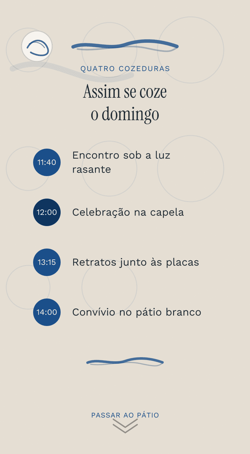Comunhão — Domingo de cerâmica — Quatro cozeduras