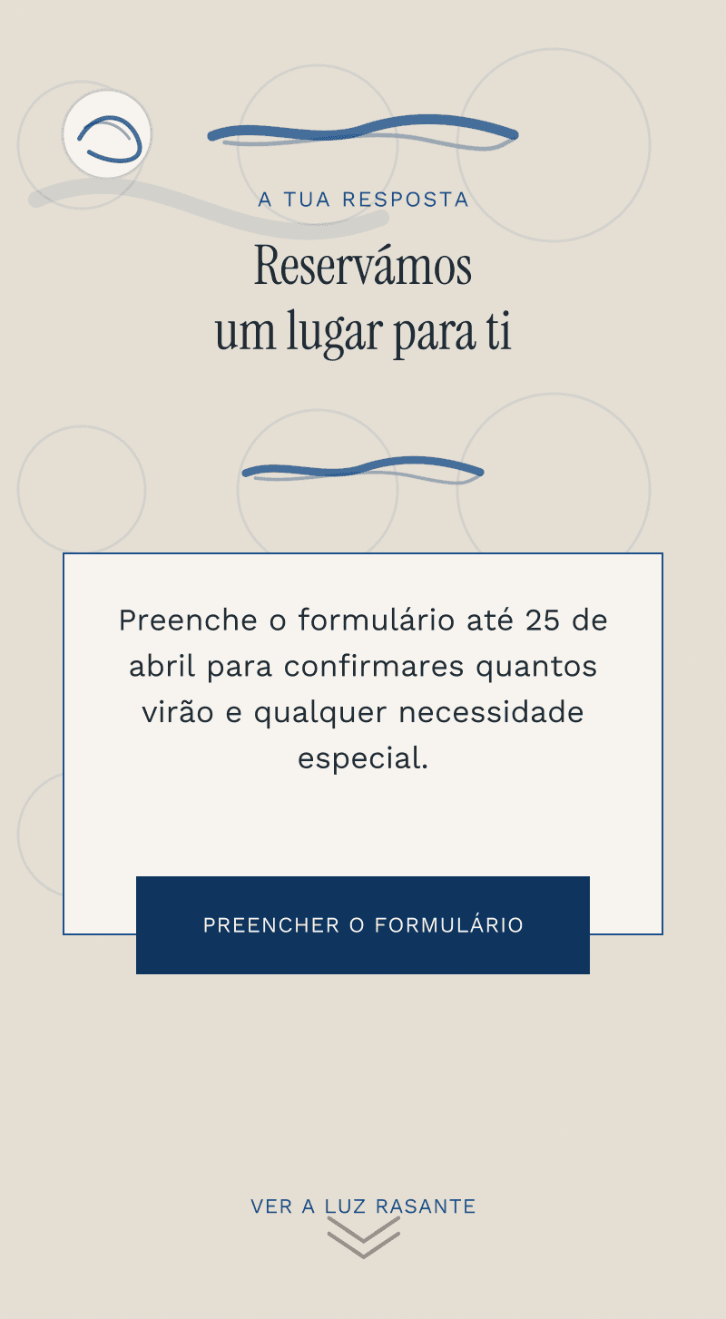 Comunhão — Domingo de cerâmica — O teu lugar no banco