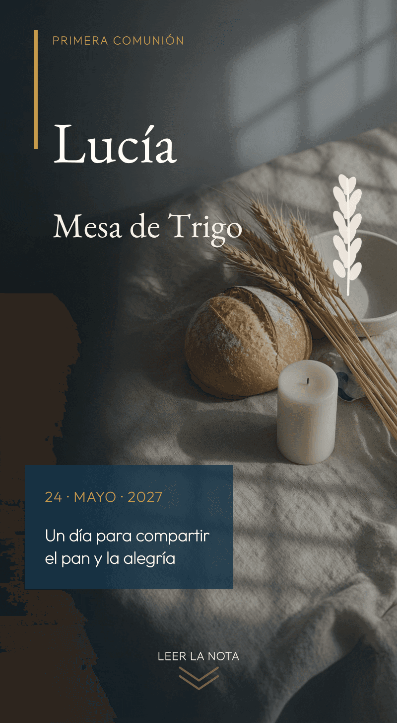 Comunión — Mesa de Trigo — Mesa de trigo