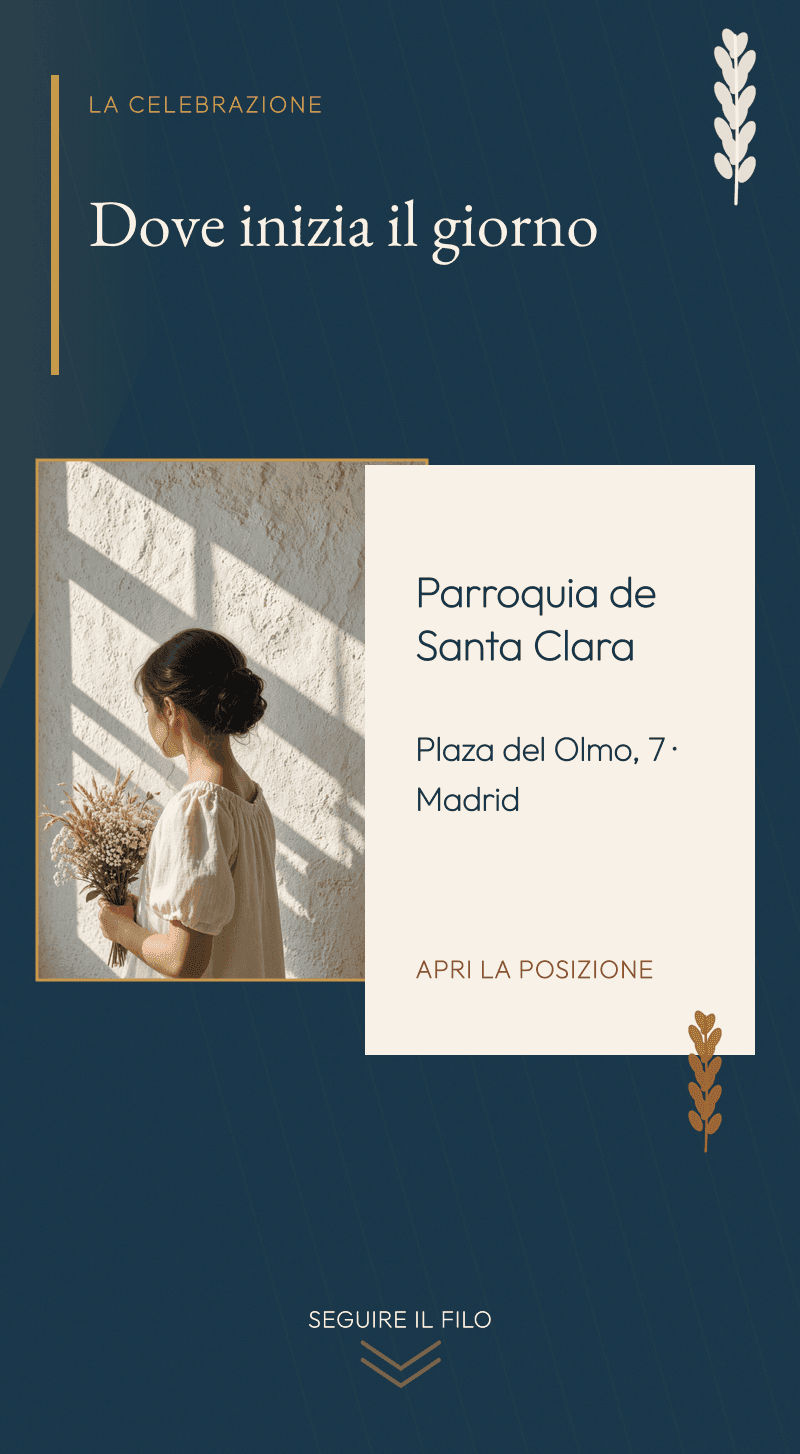 Comunione — Tavola di Grano — Dove tutto comincia