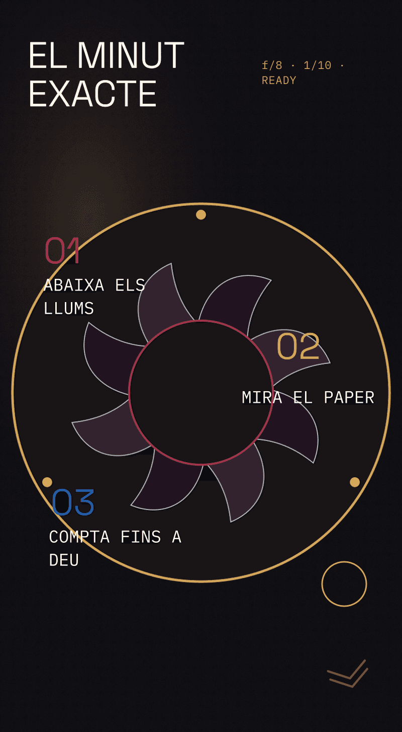 Revelació de gènere — La Prova de Llum — El minut exacte