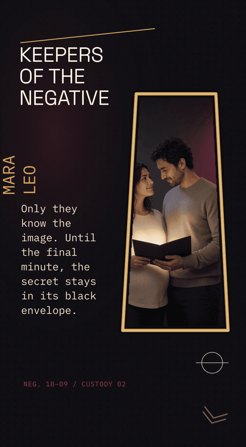 Gender reveal — The Light Test — Keepers of the negative
