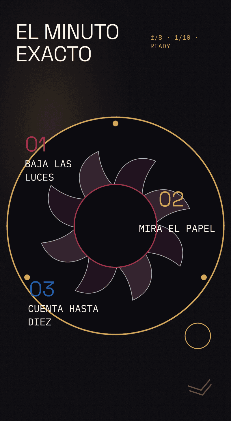 Revelación de género — La Prueba de Luz — El minuto exacto