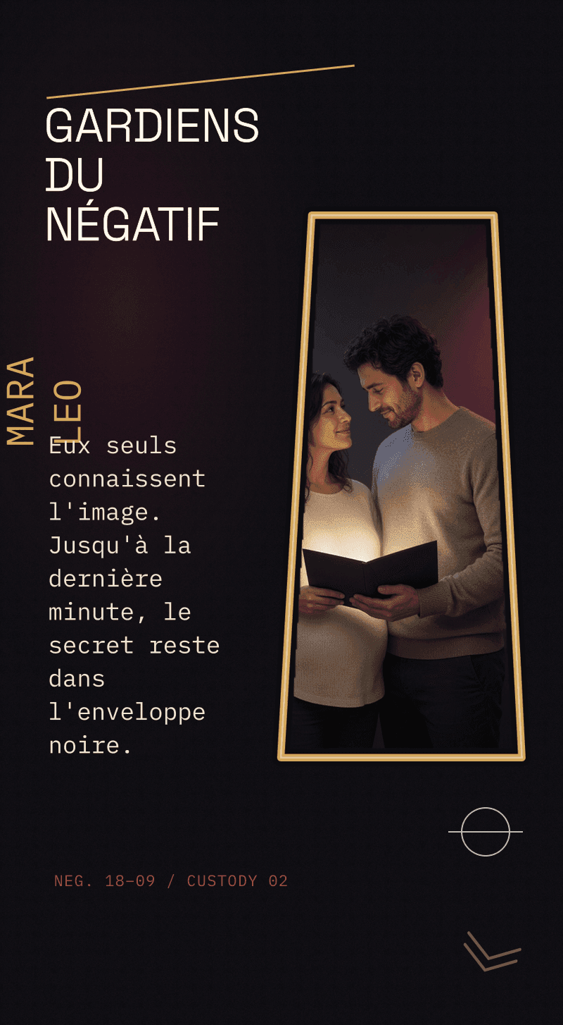 Révélation du genre — L'Épreuve de Lumière — Ceux qui gardent le négatif