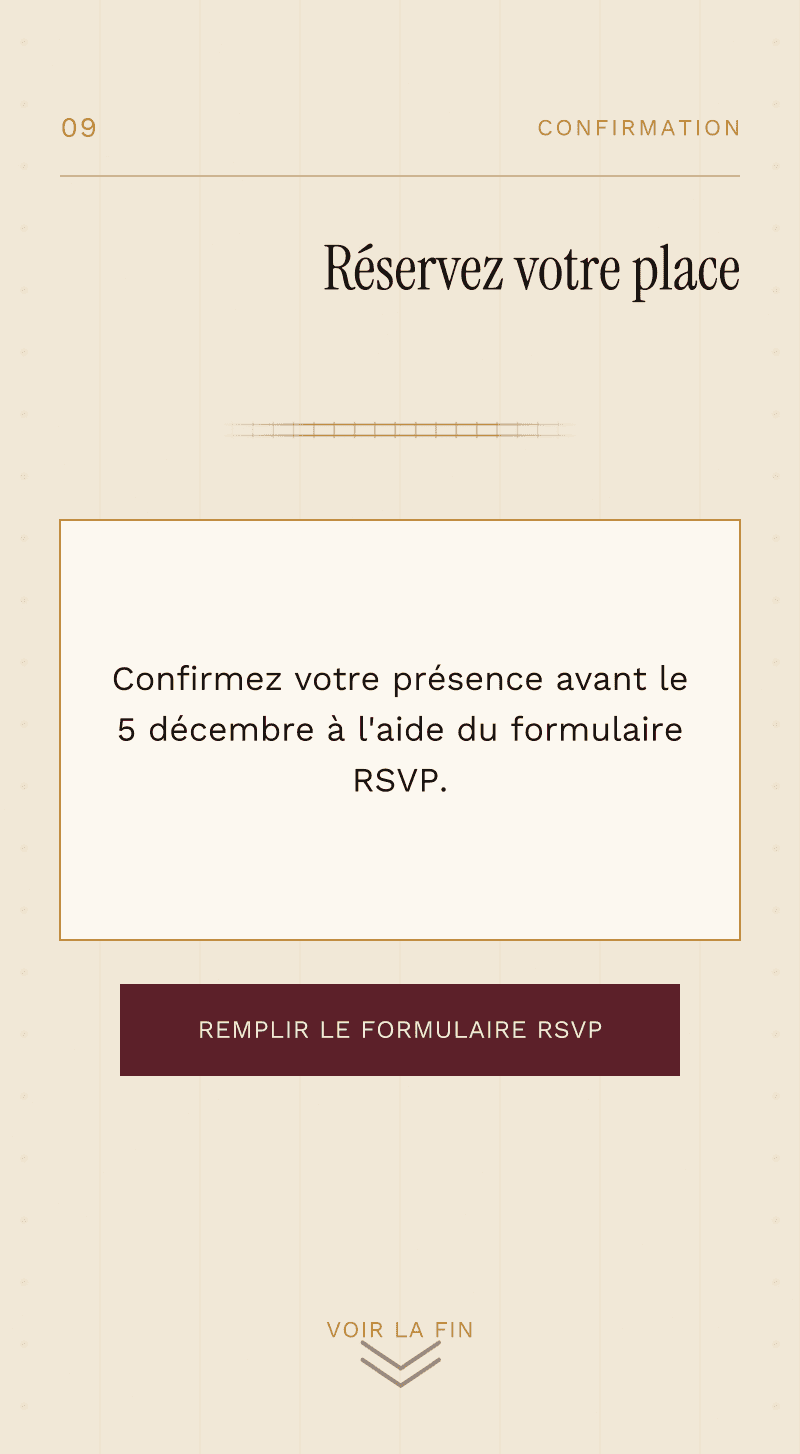 Entreprise — L'Express de Décembre — Réservez votre place