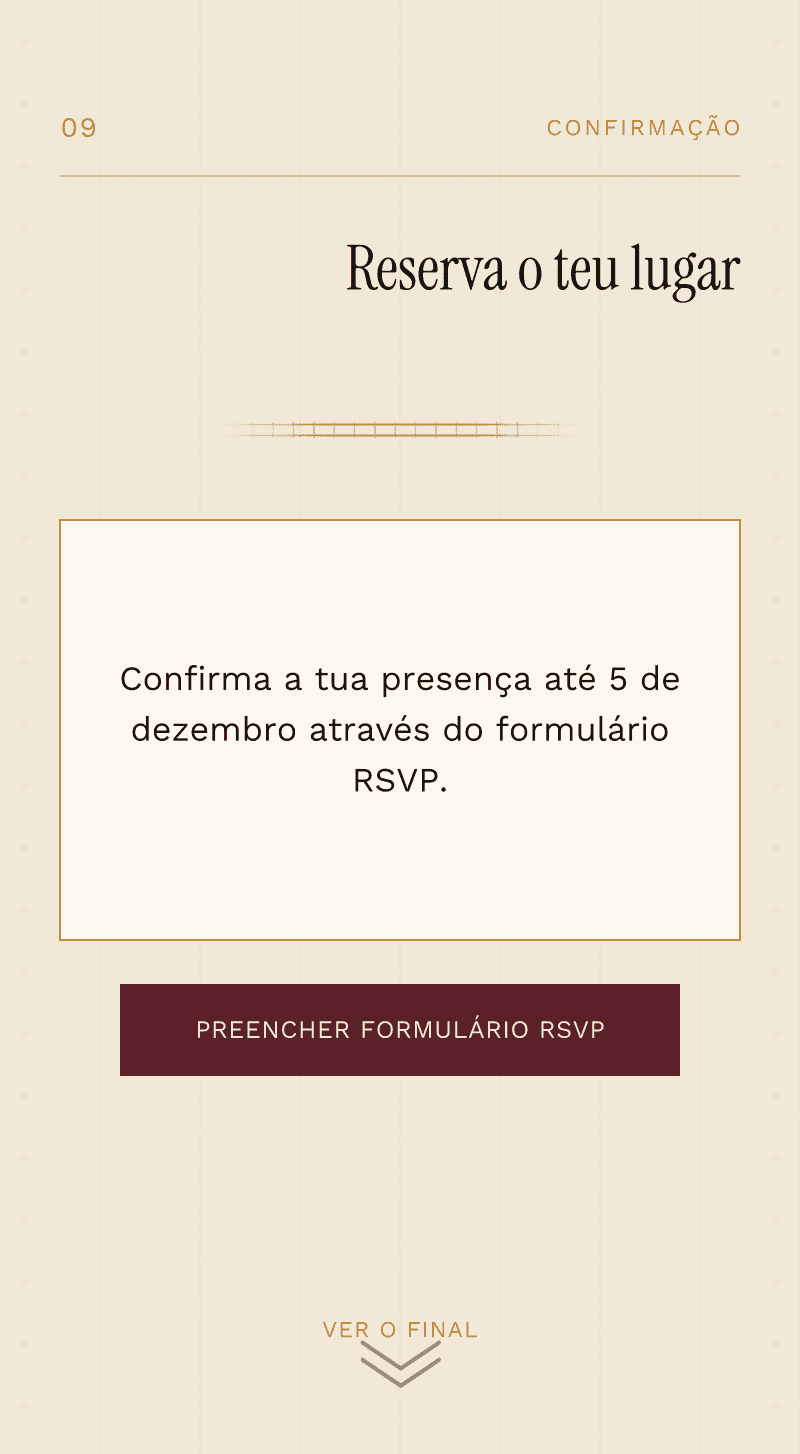 Corporativo — O Expresso de Dezembro — Reserva o teu lugar