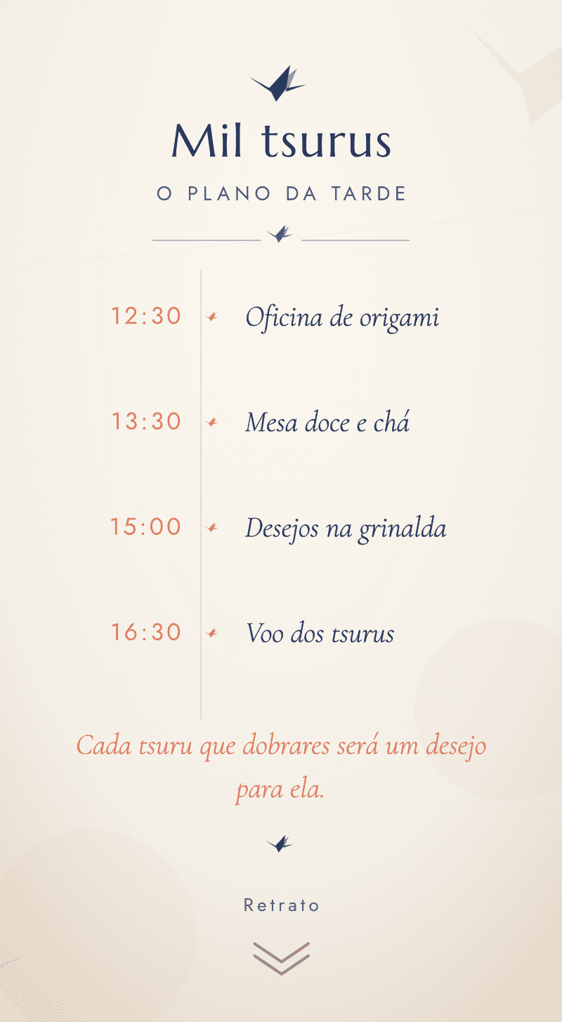 Baby Shower — Tsurus de Papel — Mil tsurus