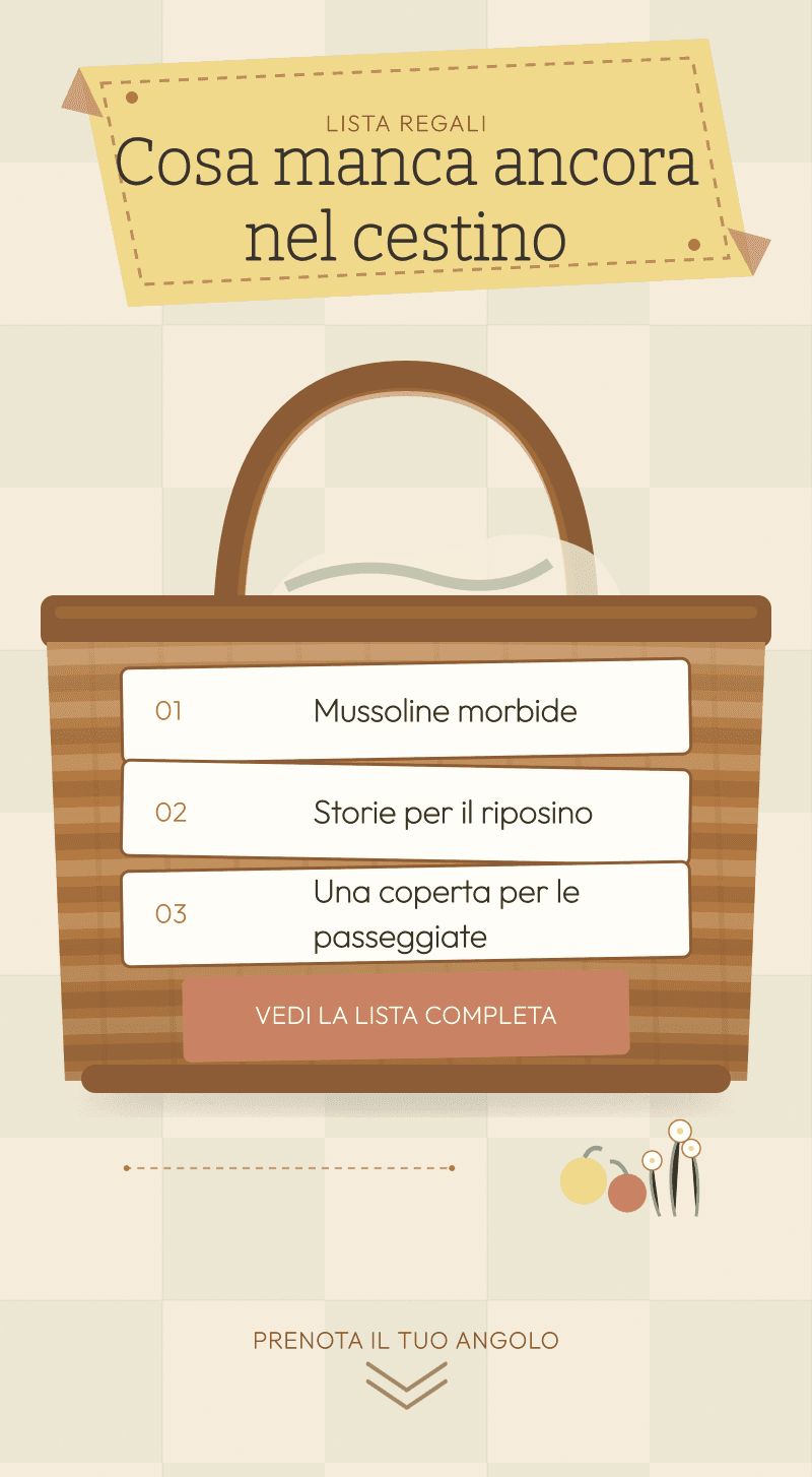 Baby Shower — Domenica al Picnic — Cosa manca ancora nel cestino
