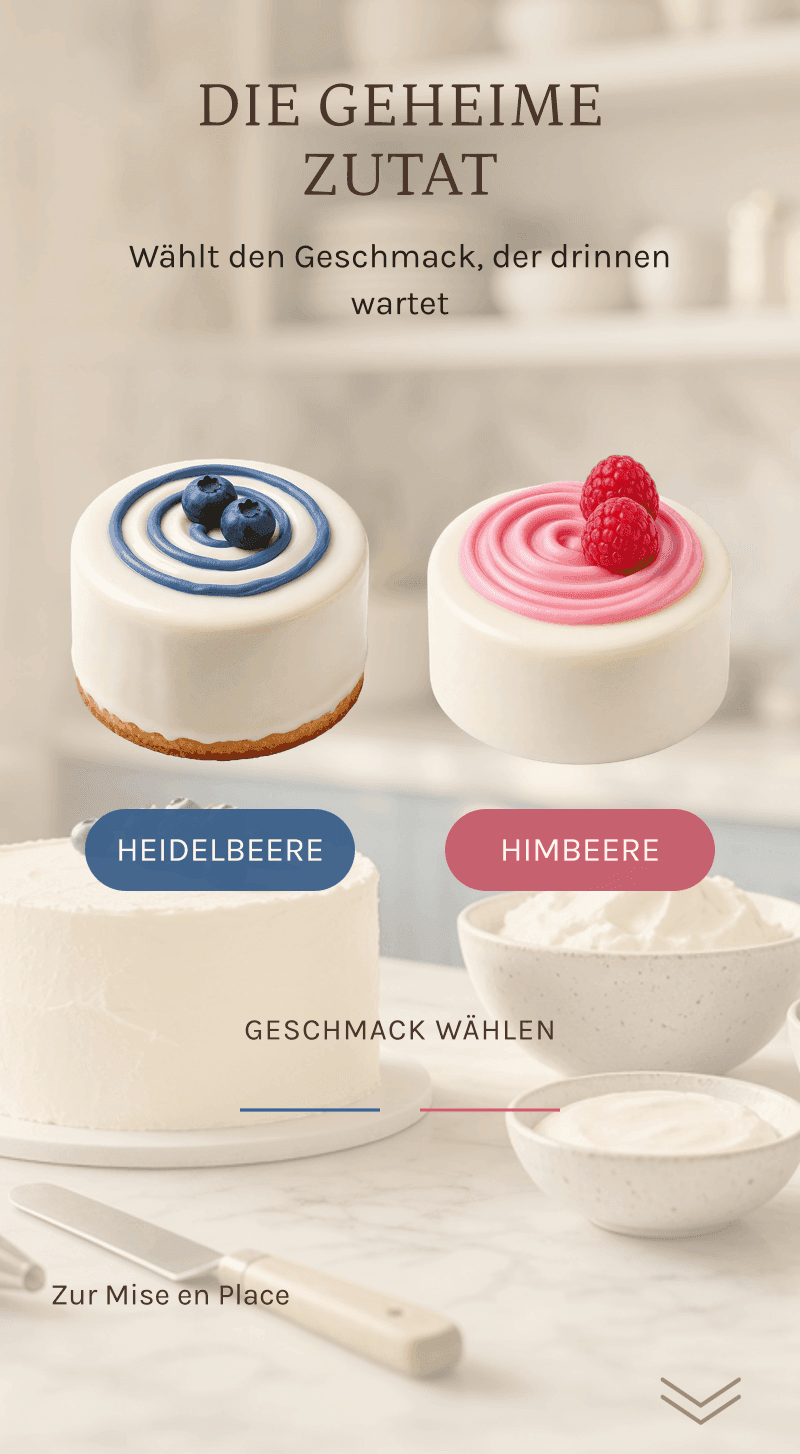 Gender-Reveal — Die geheime Pâtisserie — Die geheime Zutat