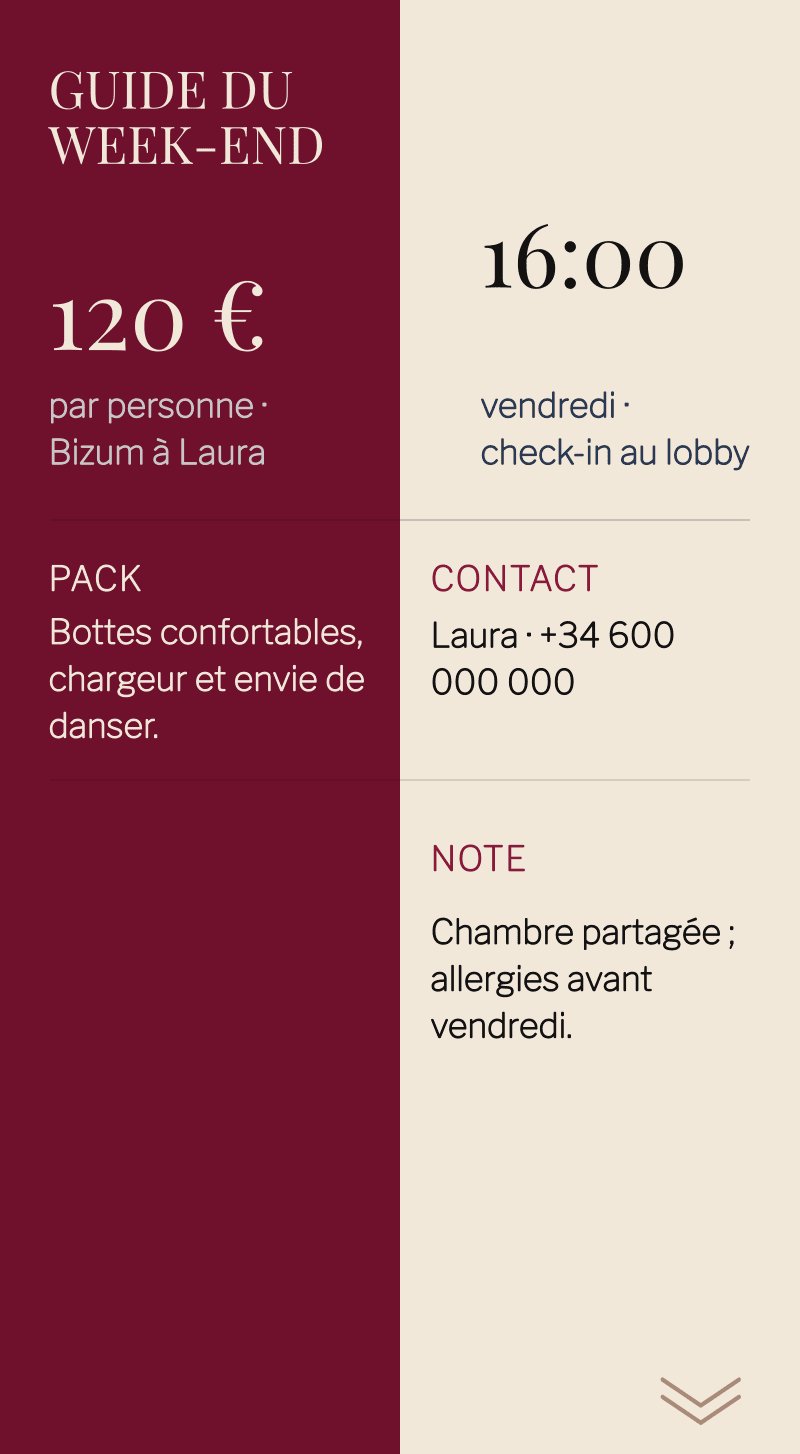 Enterrement de vie — Last Rodeo — Guide du week-end
