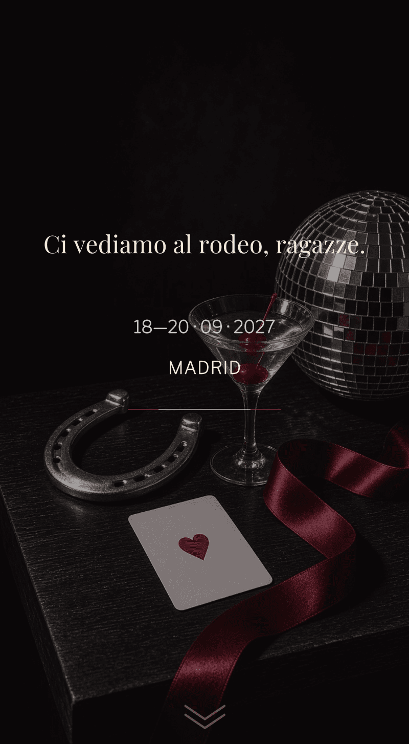 Addio al nubilato — Last Rodeo — Chiusura