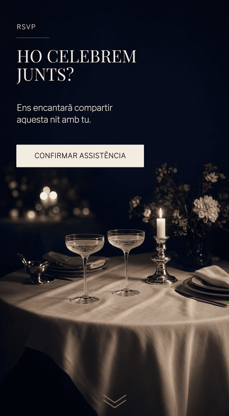 Aniversari — Silver Chapter — RSVP