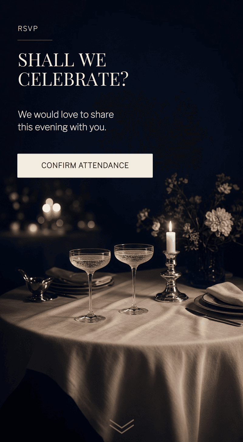 Anniversary — Silver Chapter — RSVP