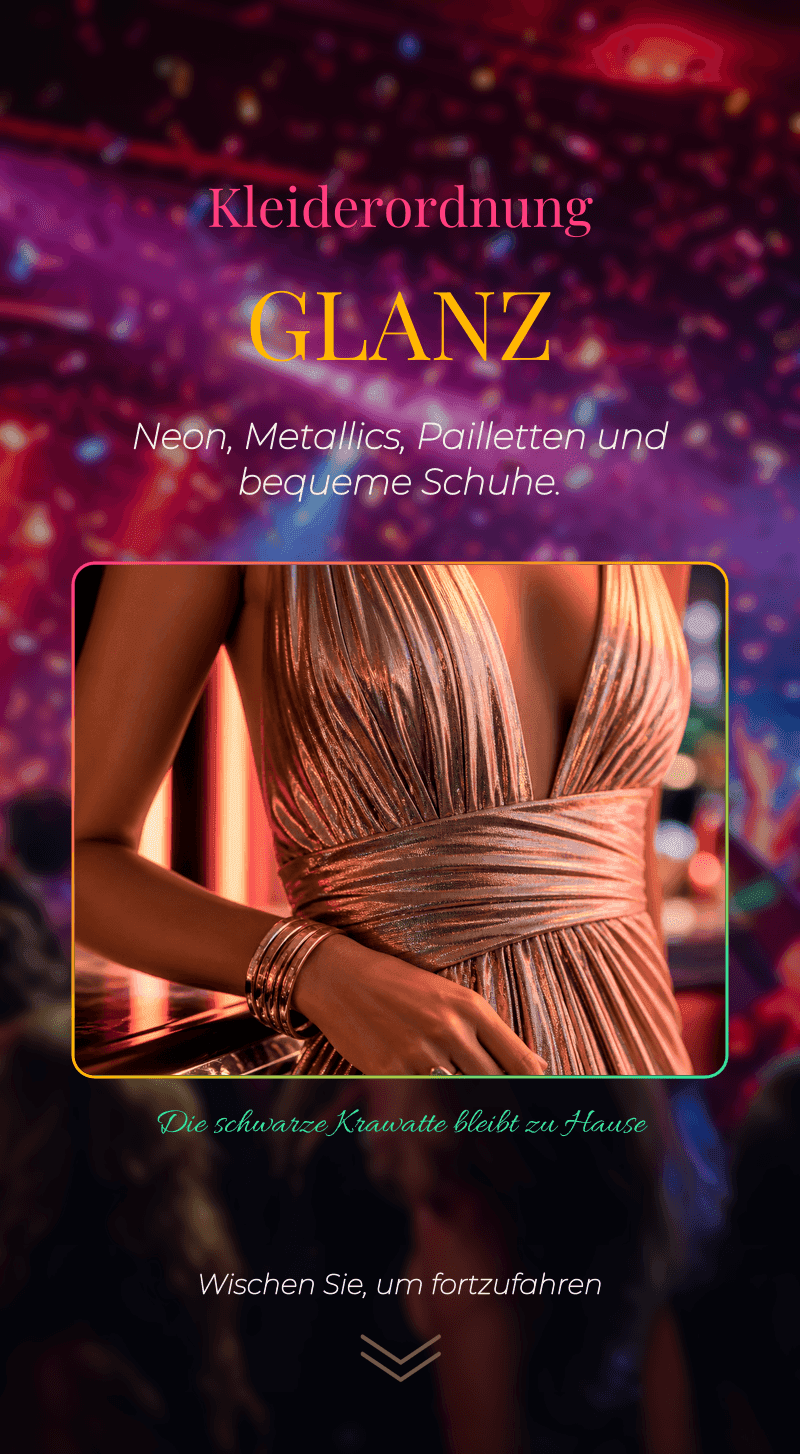 Neon Party — Geburtstag für Erwachsene — Dresscode