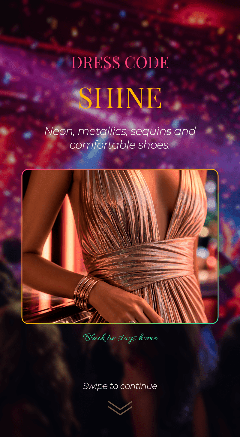 Neon Party — Adult Birthday — Dress code