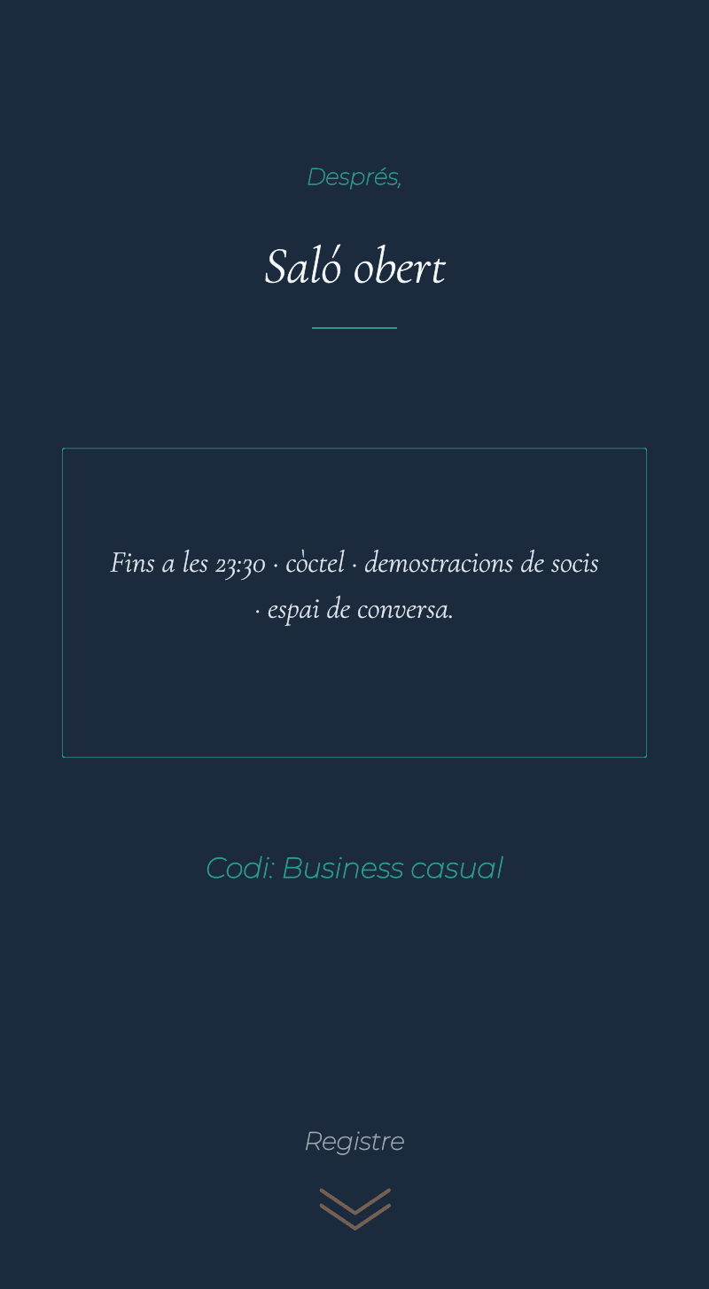 Corporatiu — Summit Night — Networking