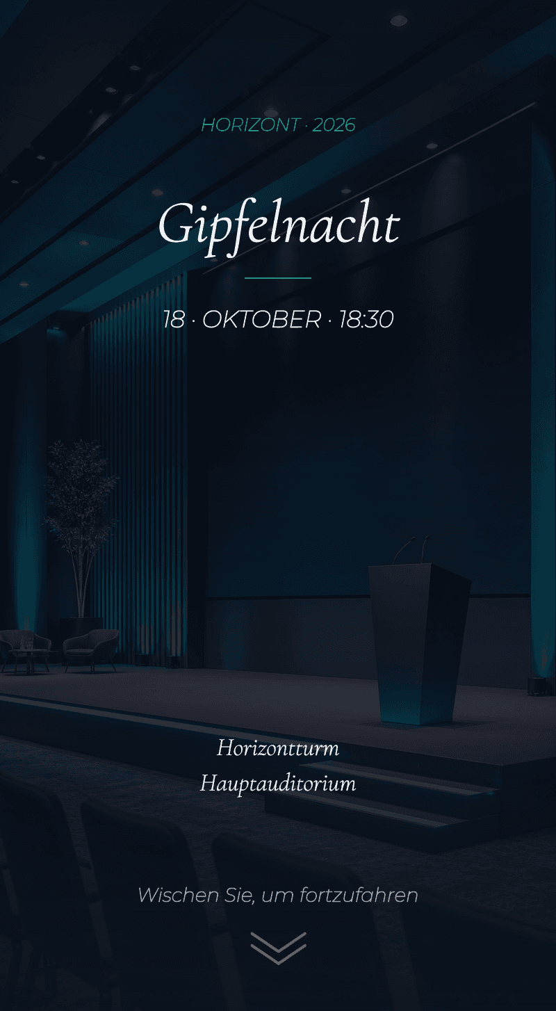 Unternehmen – Summit Night — Summit