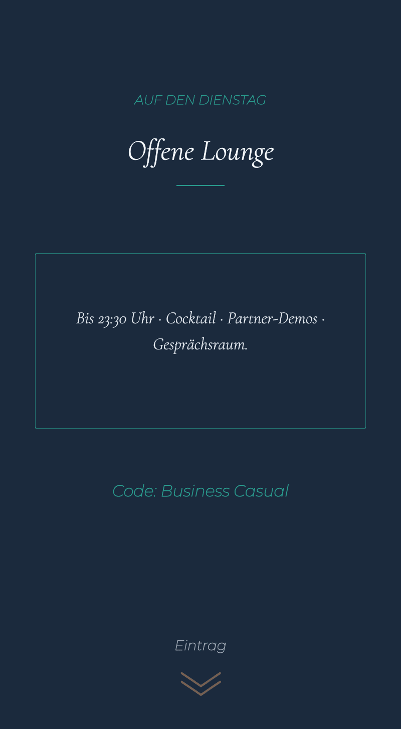 Unternehmen – Summit Night — Networking