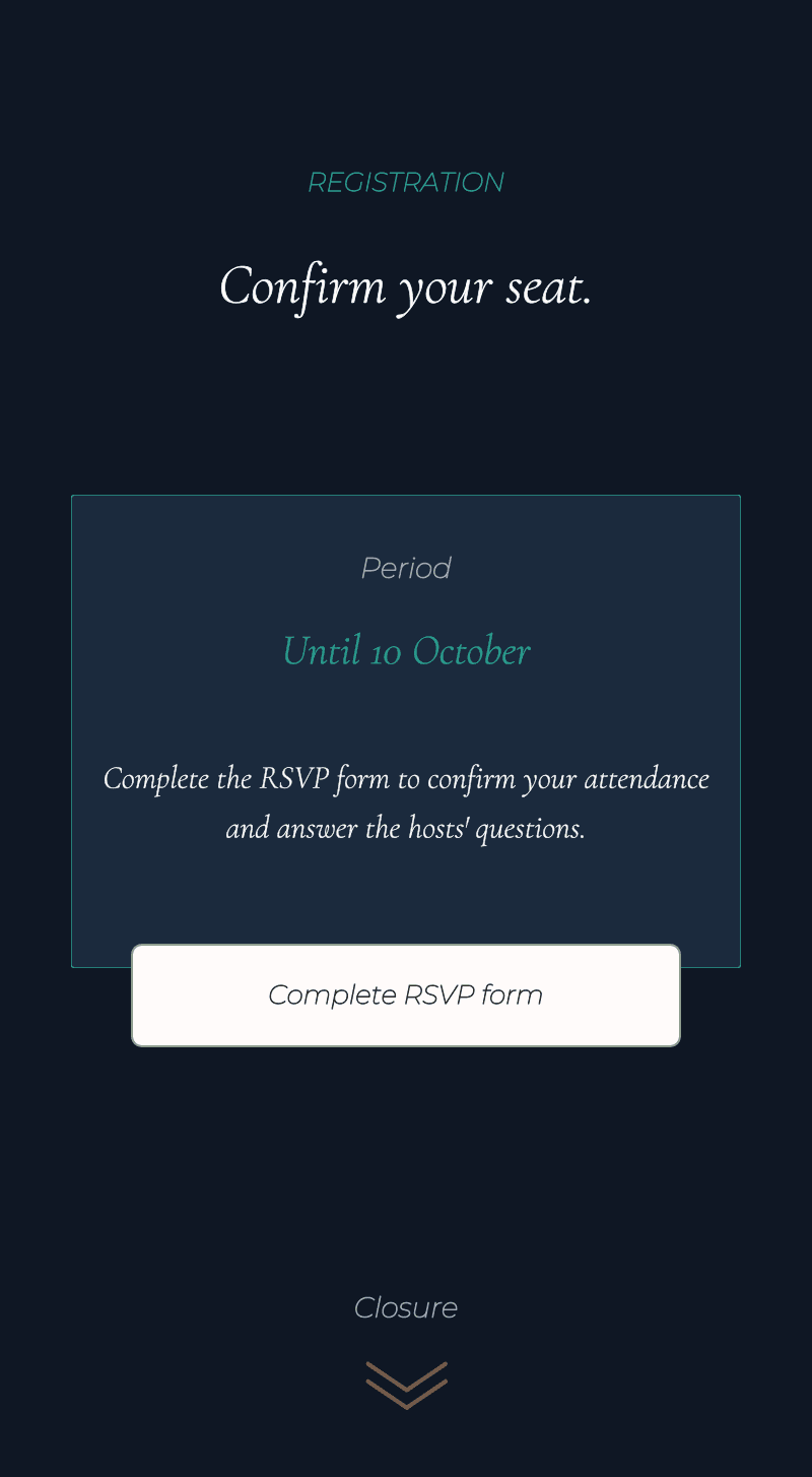 Corporate — Summit Night — Registry