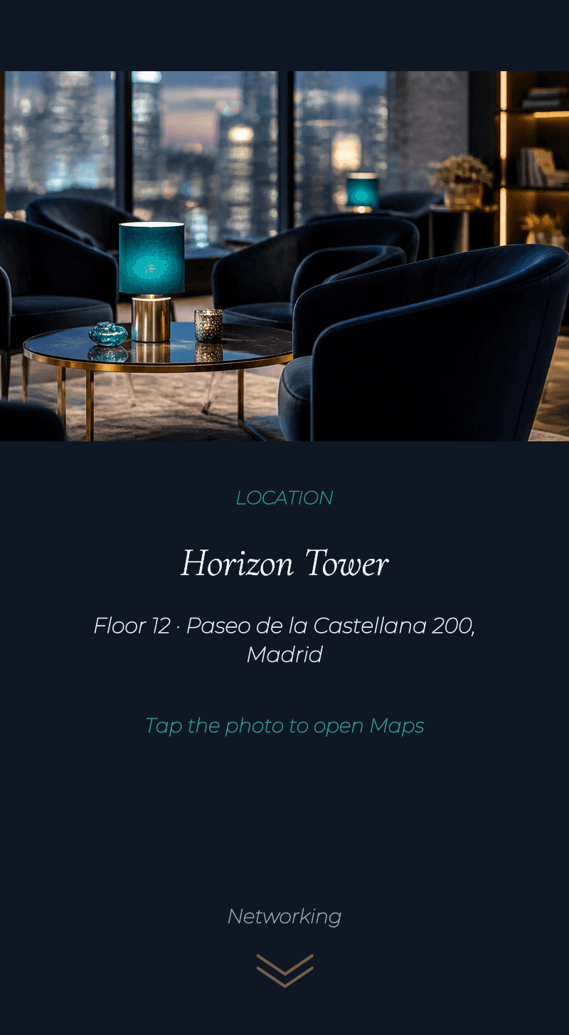 Corporate — Summit Night — Venue