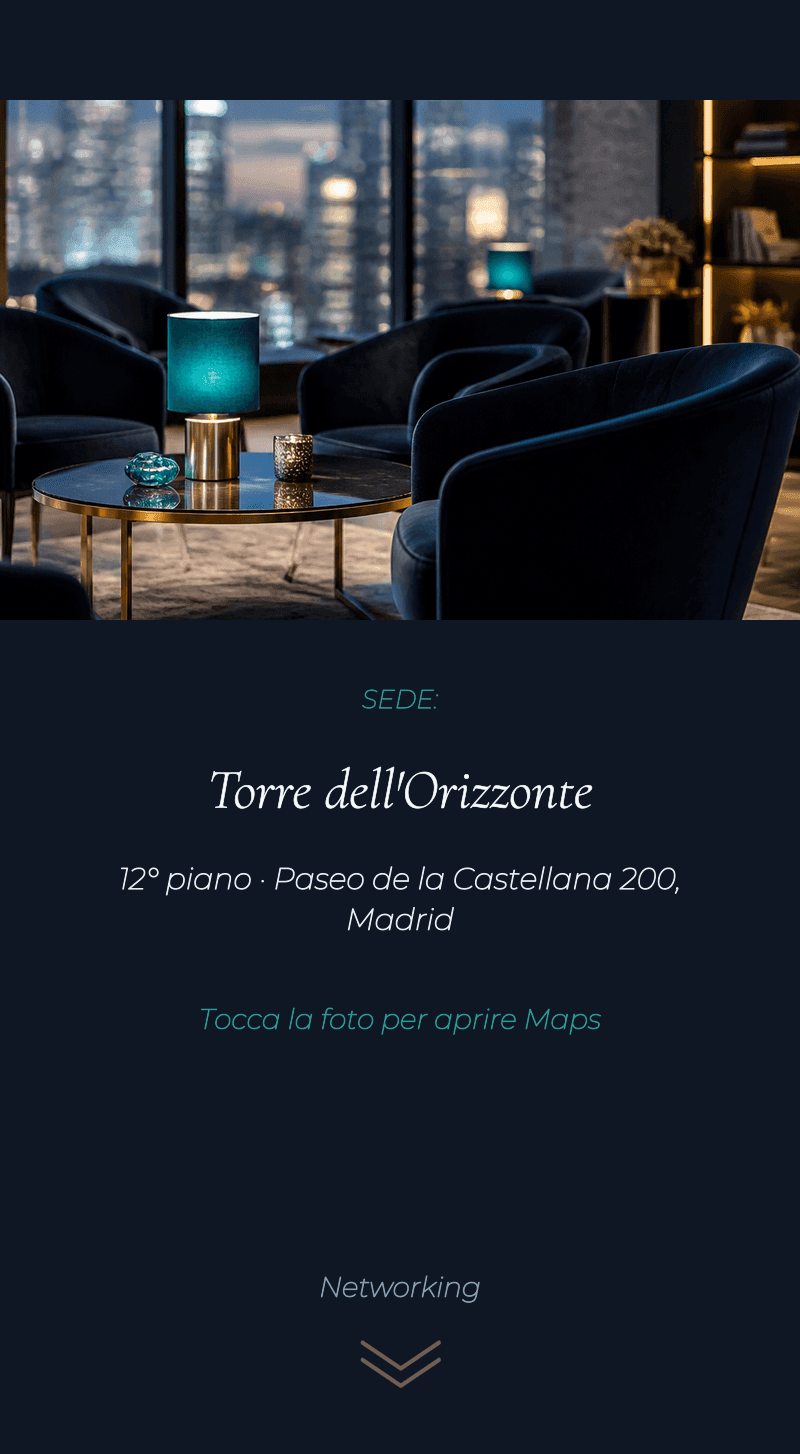 Aziendale: serata al vertice — Location