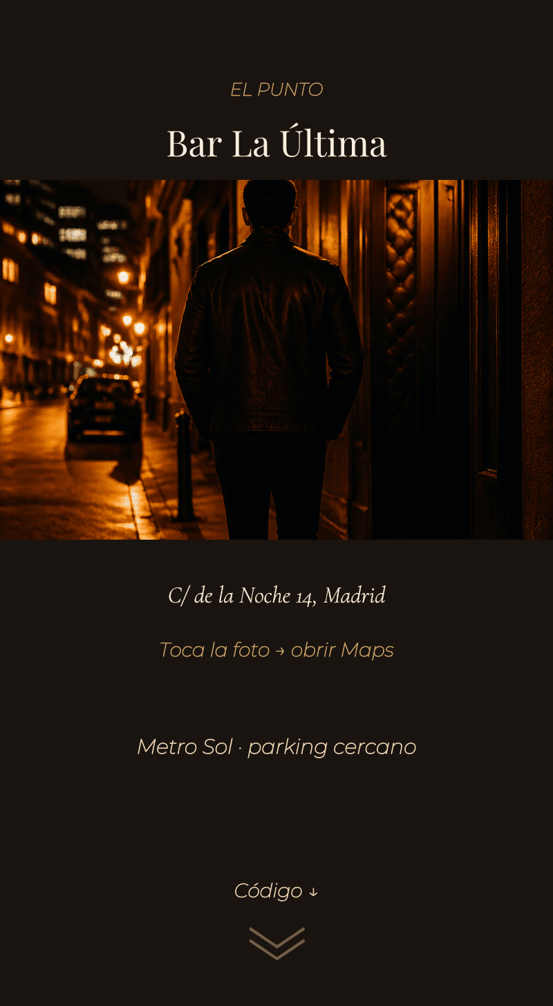 Comiat — Última Nit Lliure — El punt