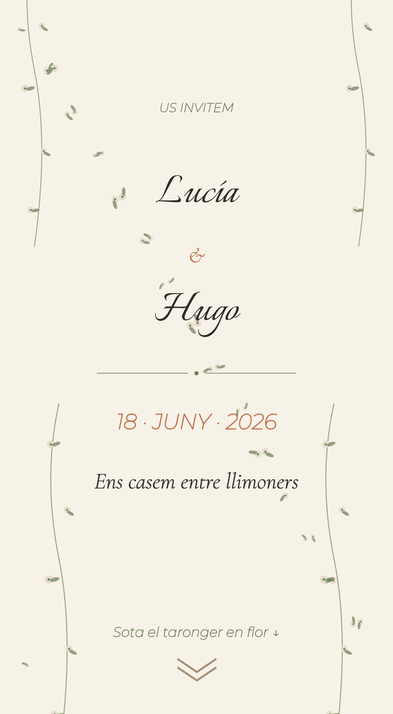 Casament — Tarongina