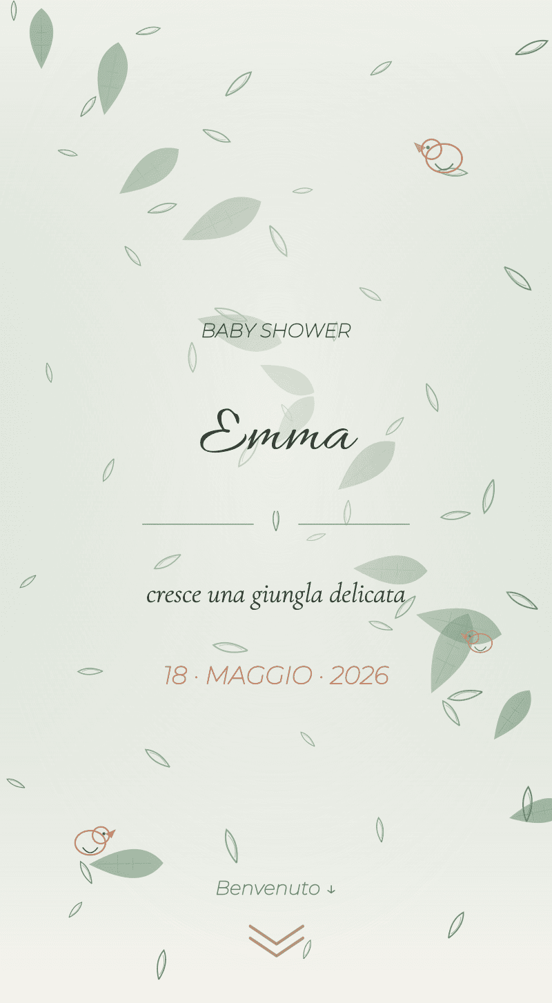 Baby Shower — Giungla Delicata