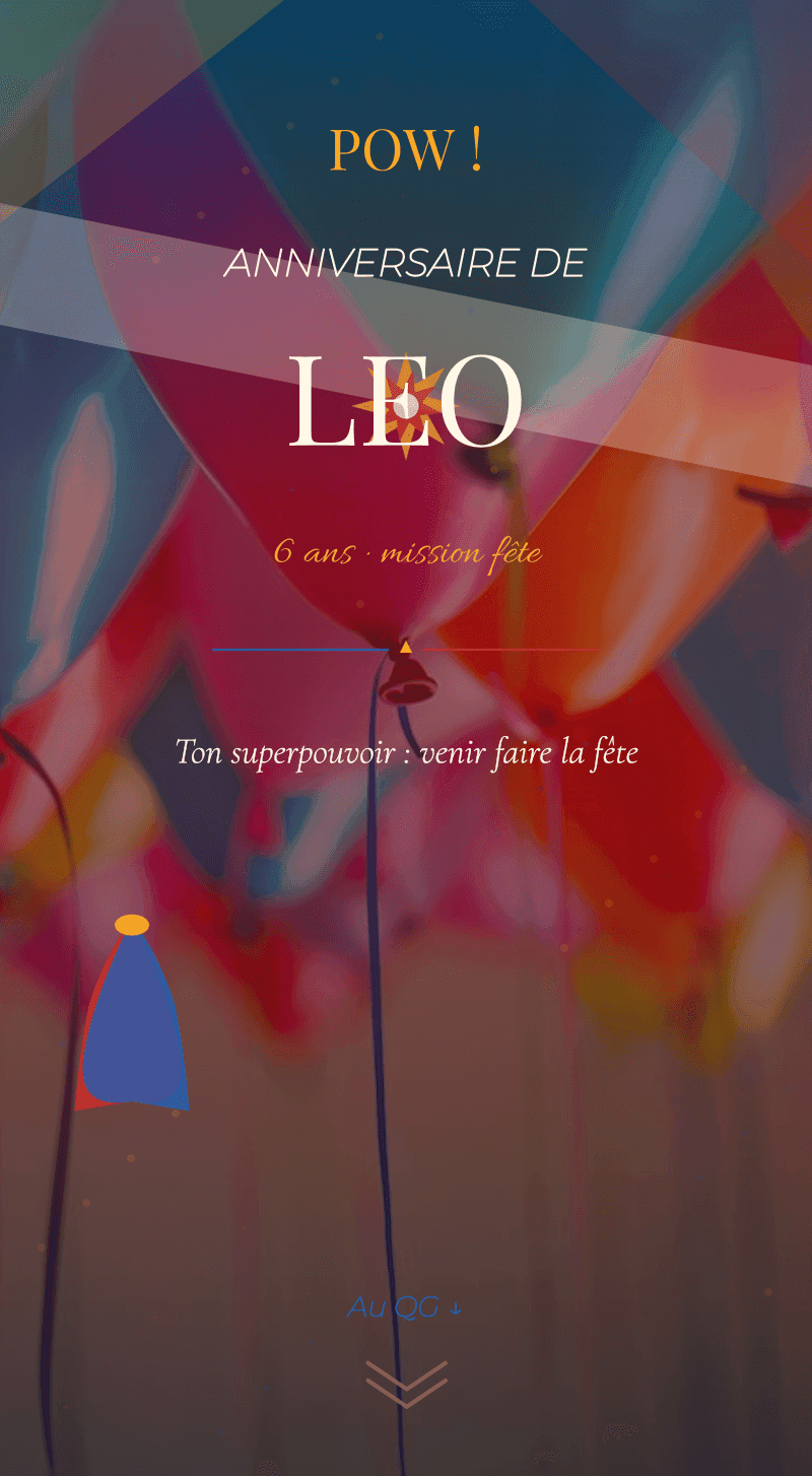 Anniversaire — Super-héros
