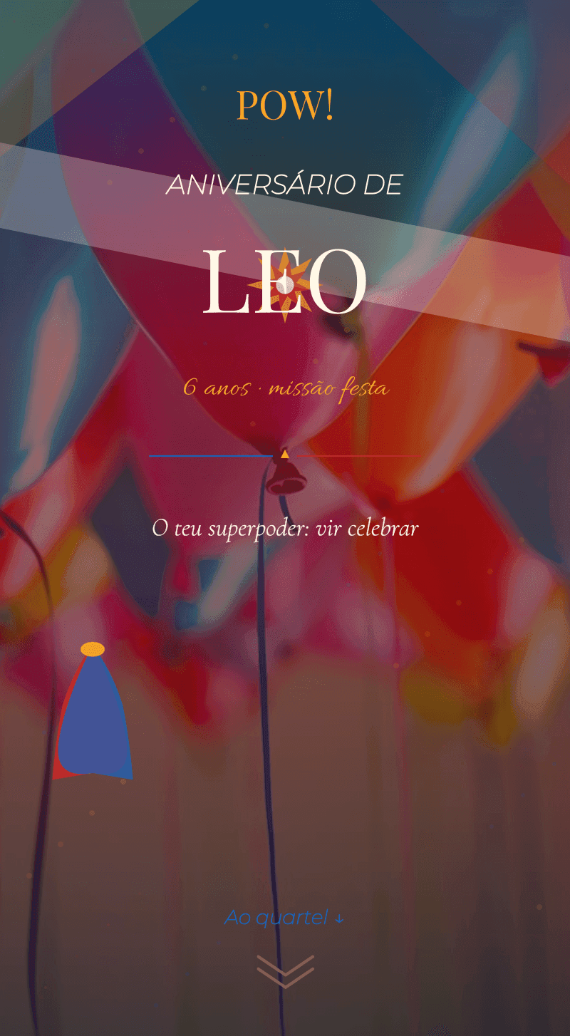 Aniversário — Super-herói