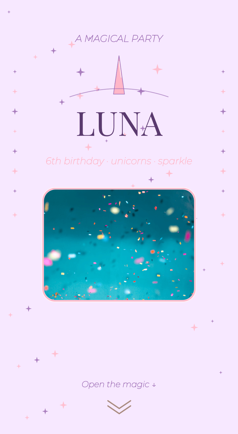 Birthday — Unicorn