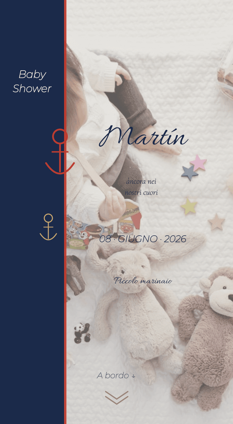 Baby Shower — Piccolo Marinaio