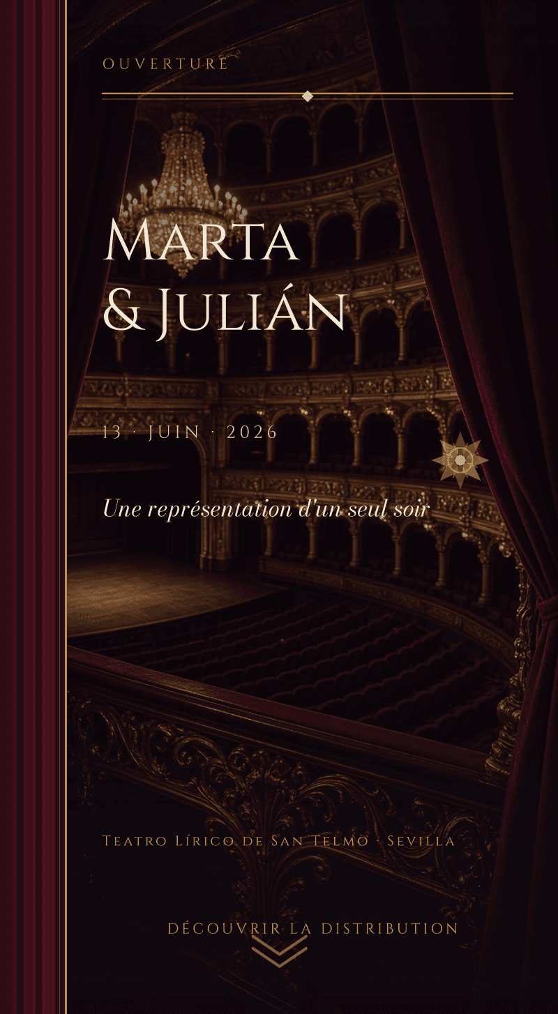 Mariage — Opéra de Minuit