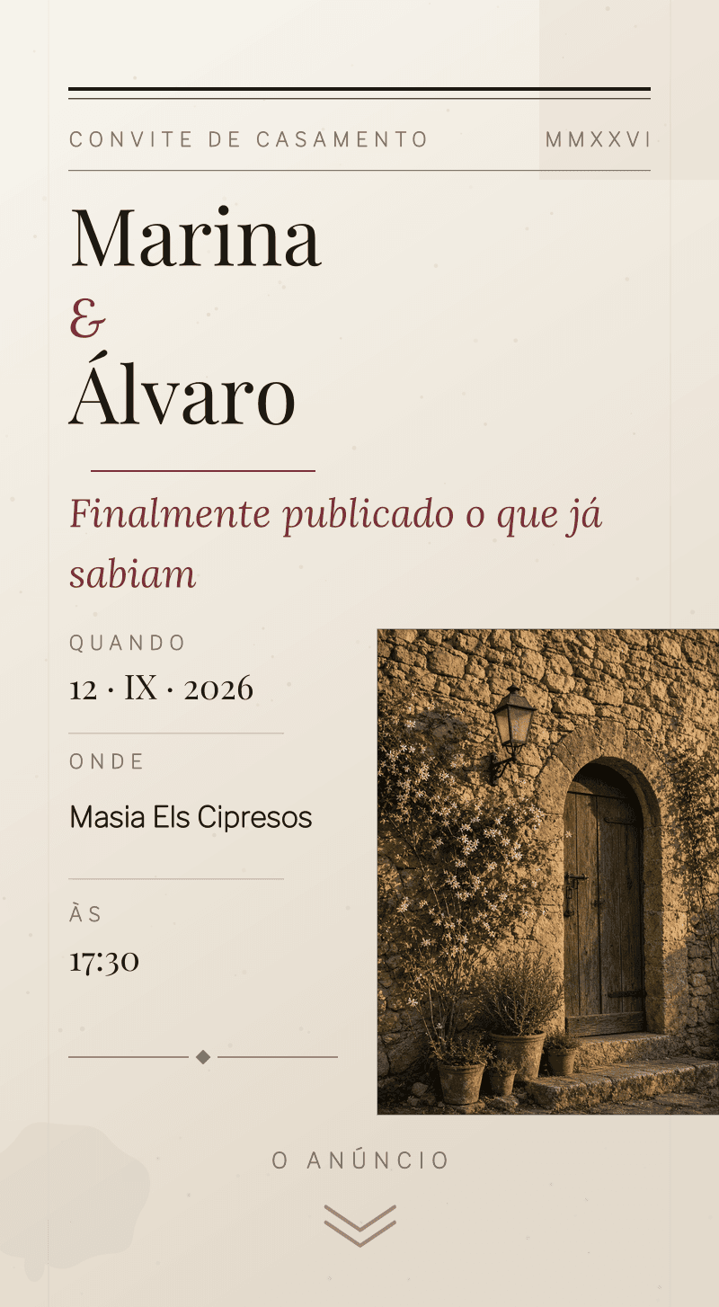 Casamento — Tinta e Linho
