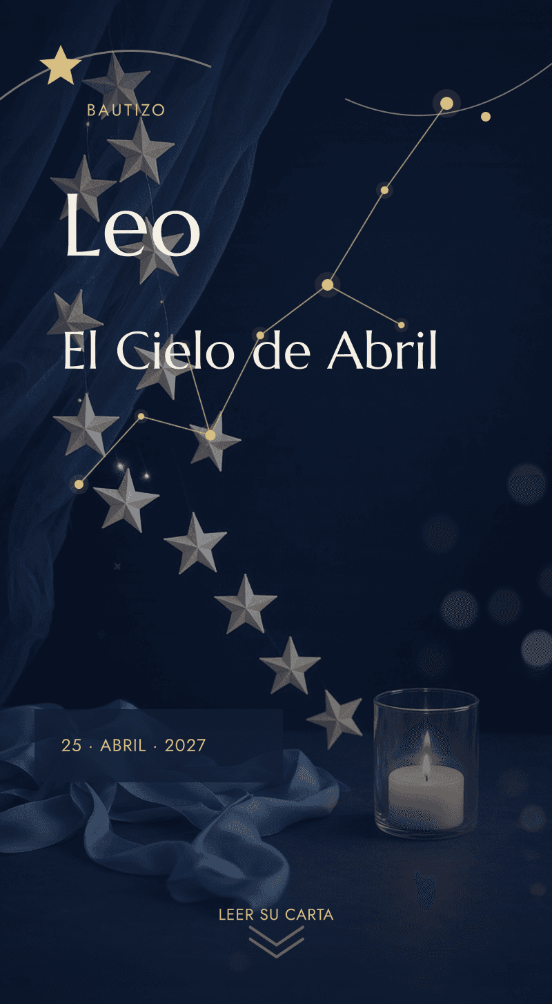 Bautizo — El Cielo de Abril