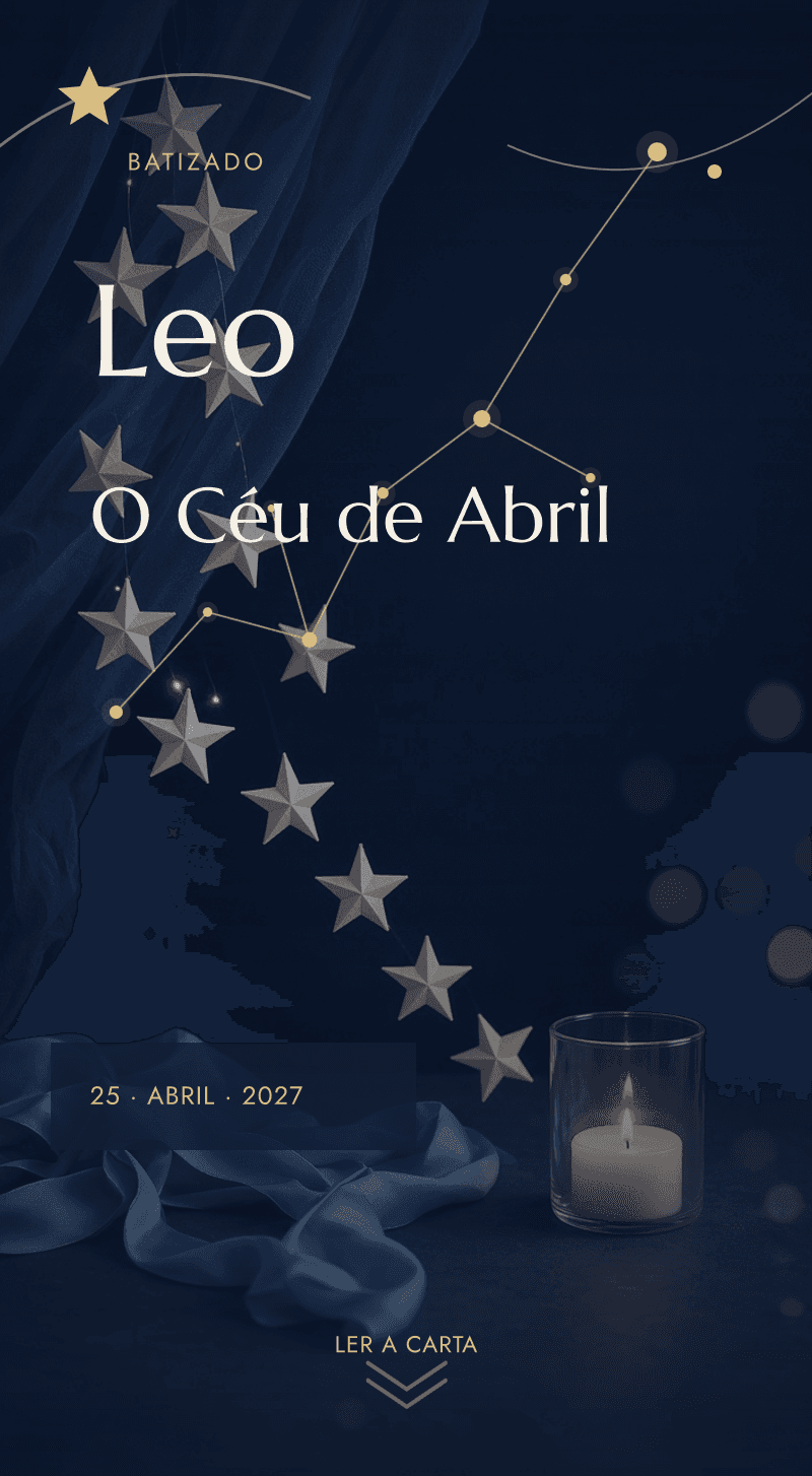 Batizado — O Céu de Abril
