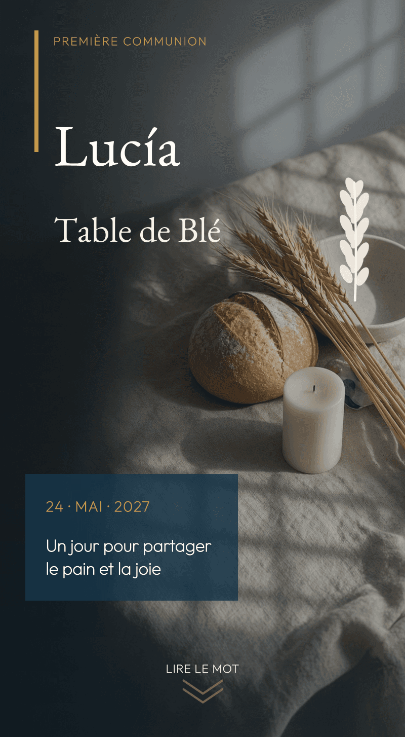 Communion — Table de Blé