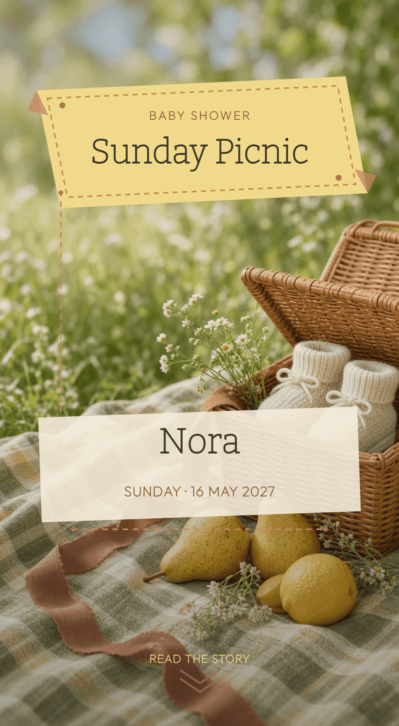 Baby Shower — Sunday Picnic