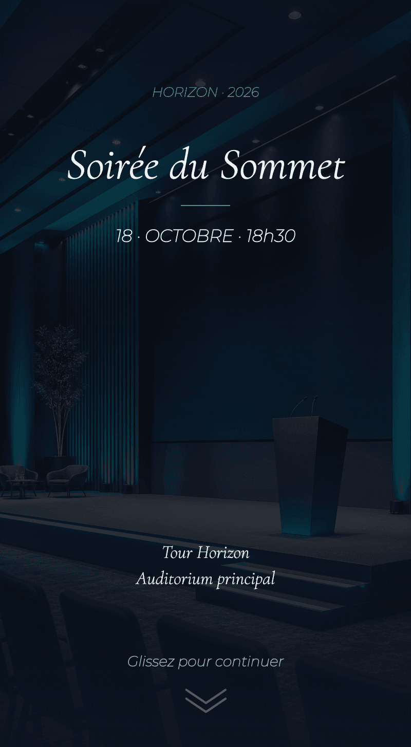 Entreprise — Soirée du Sommet